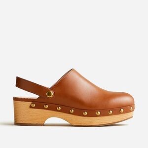 J.Crew Convertible Leather Clog